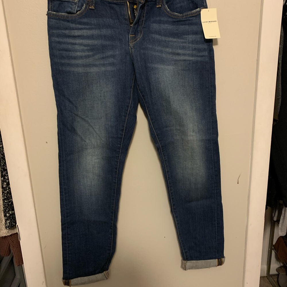 Lucky Brand Sienna Cigarette blue jeans
